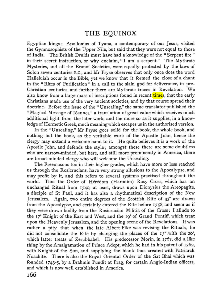 Original scan of The Equinox (Volume I, Number V), PDF page 174