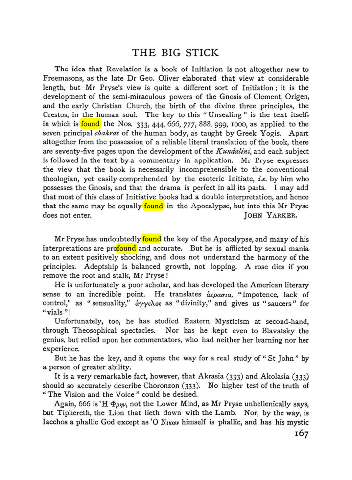 Original scan of The Equinox (Volume I, Number V), PDF page 175