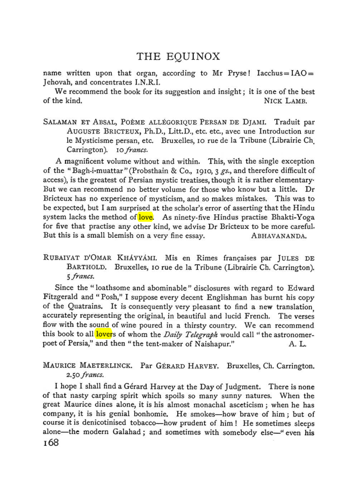 Original scan of The Equinox (Volume I, Number V), PDF page 176