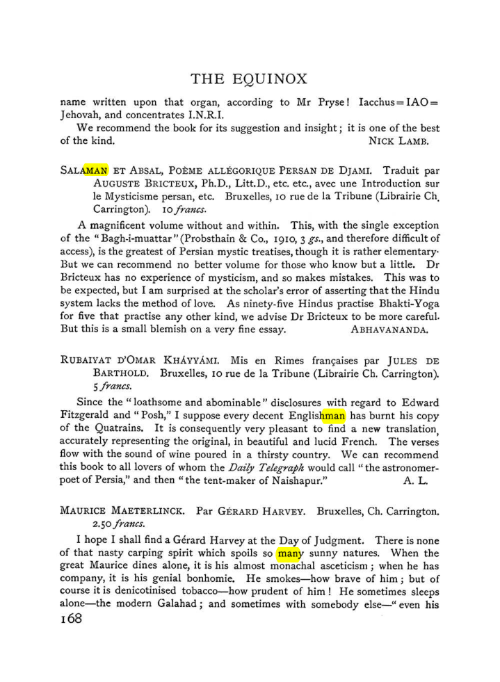 Original scan of The Equinox (Volume I, Number V), PDF page 176