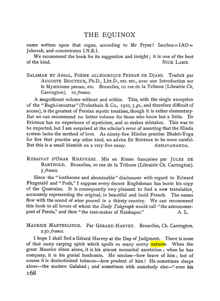 Original scan of The Equinox (Volume I, Number V), PDF page 176