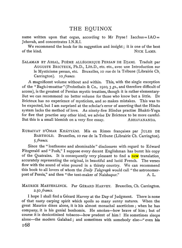 Original scan of The Equinox (Volume I, Number V), PDF page 176