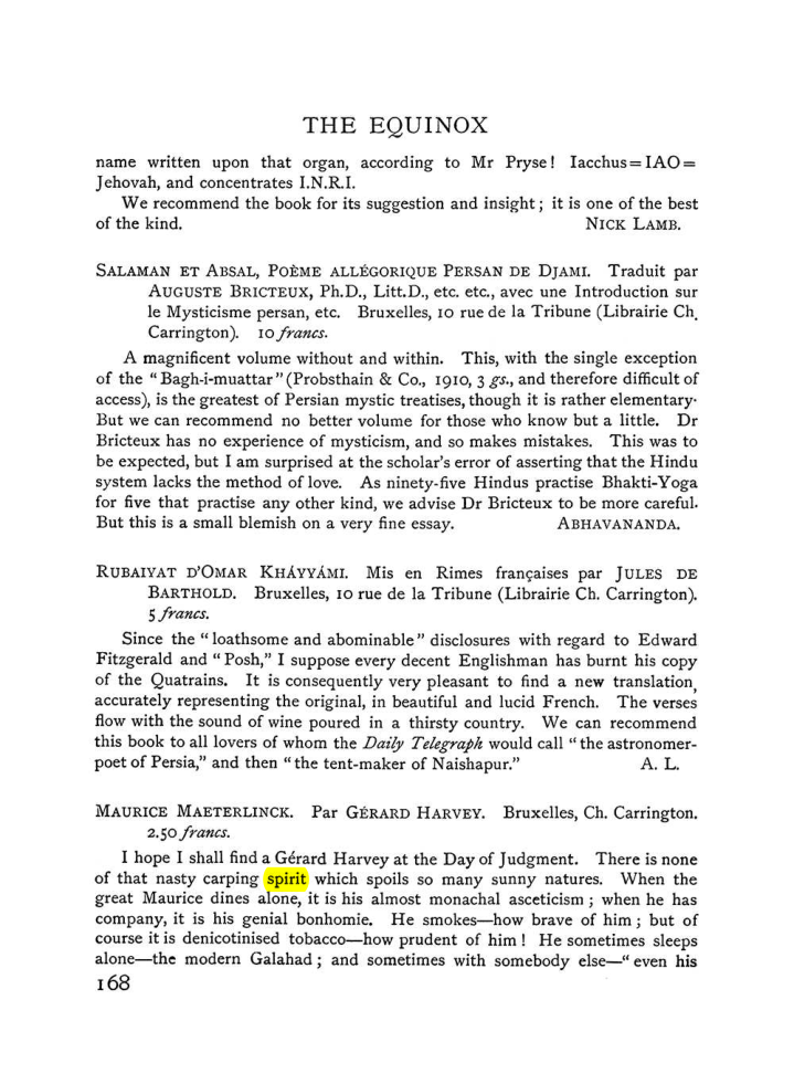 Original scan of The Equinox (Volume I, Number V), PDF page 176