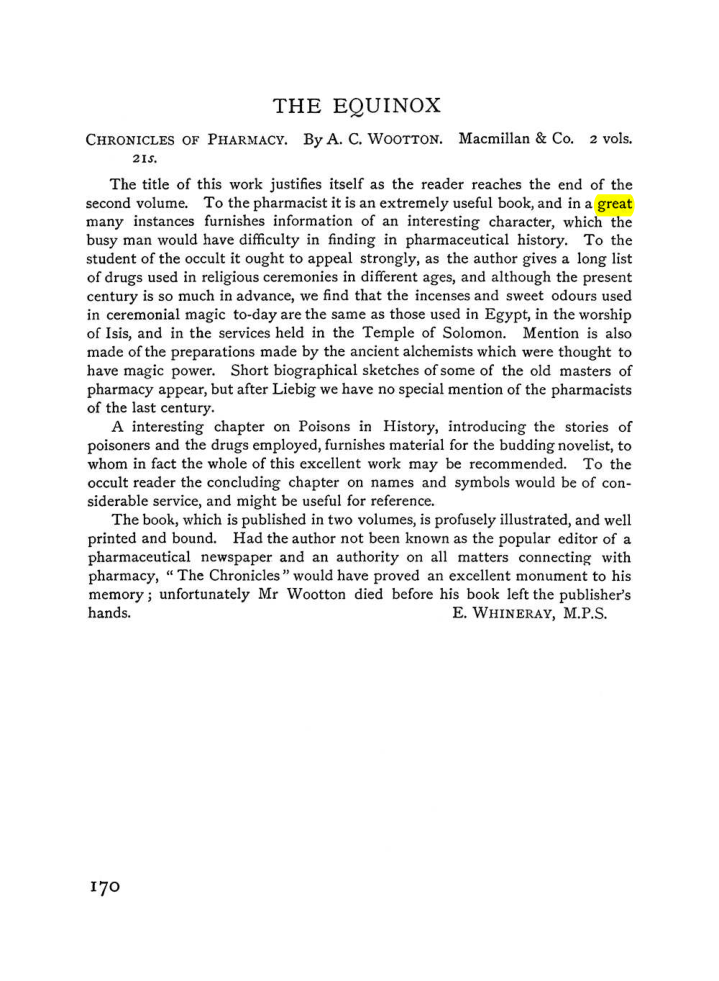 Original scan of The Equinox (Volume I, Number V), PDF page 178