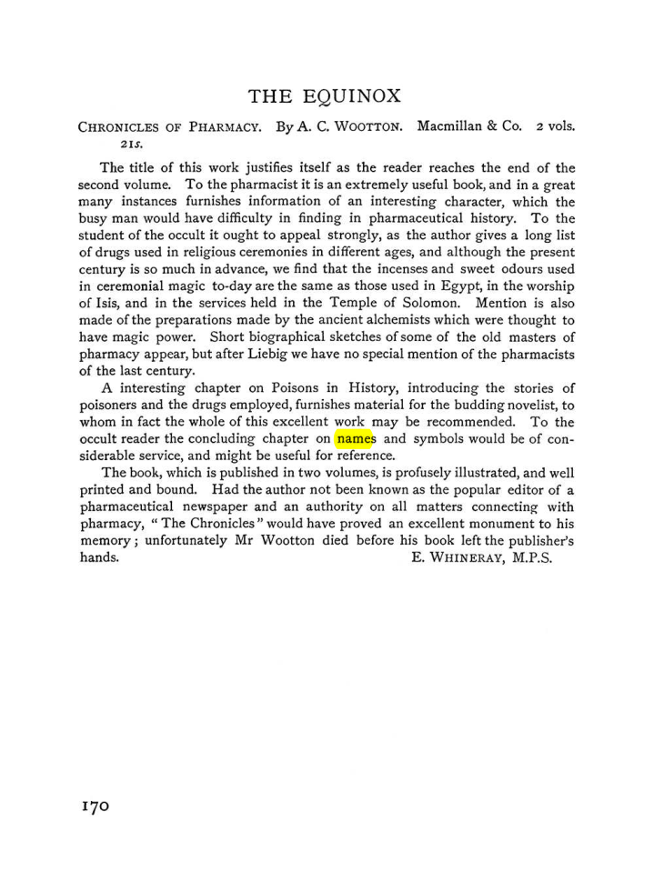 Original scan of The Equinox (Volume I, Number V), PDF page 178