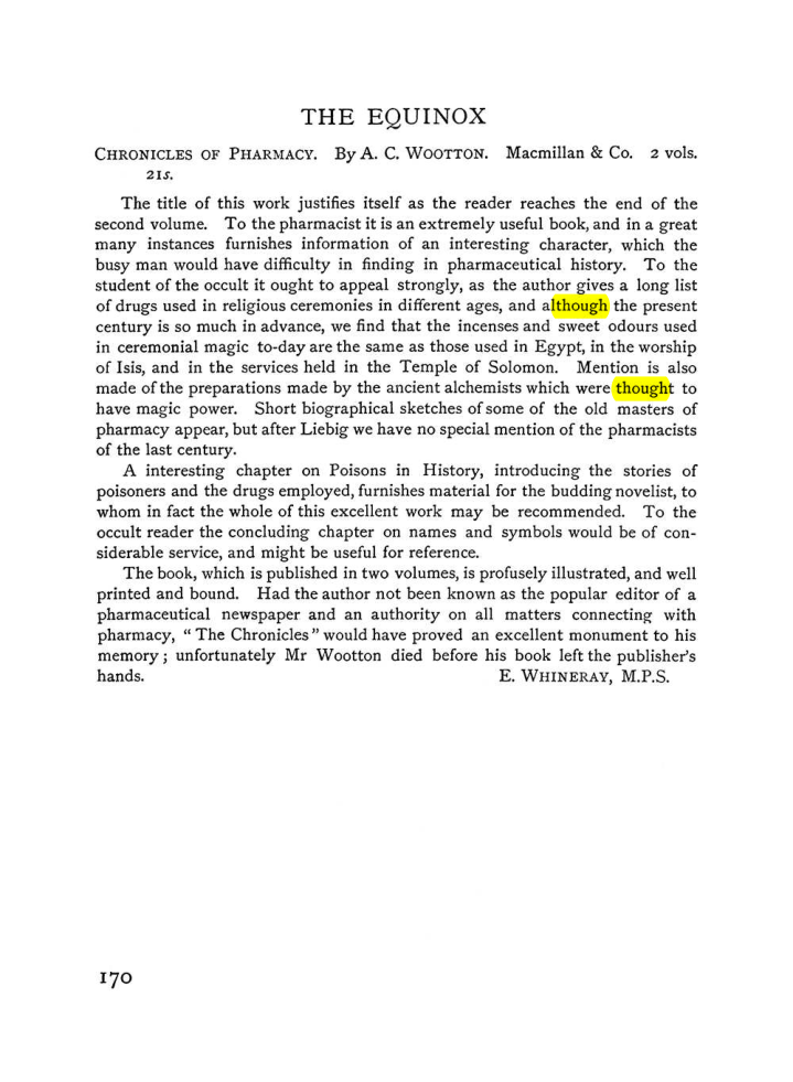 Original scan of The Equinox (Volume I, Number V), PDF page 178