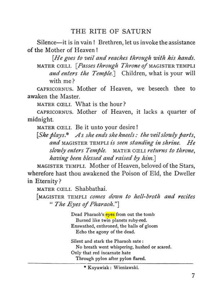 Original scan of The Equinox (Volume I, Number V), PDF page 189