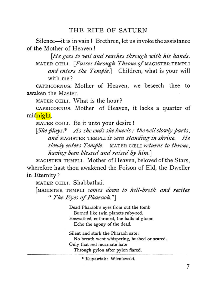 Original scan of The Equinox (Volume I, Number V), PDF page 189