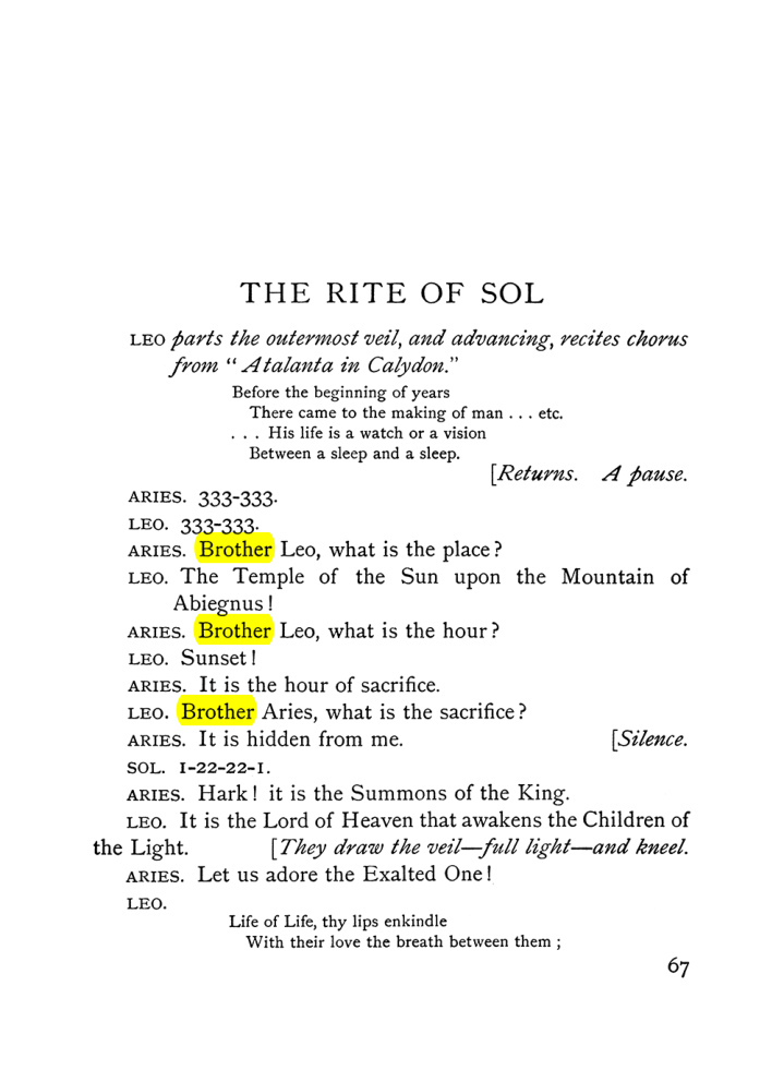 Original scan of The Equinox (Volume I, Number V), PDF page 245