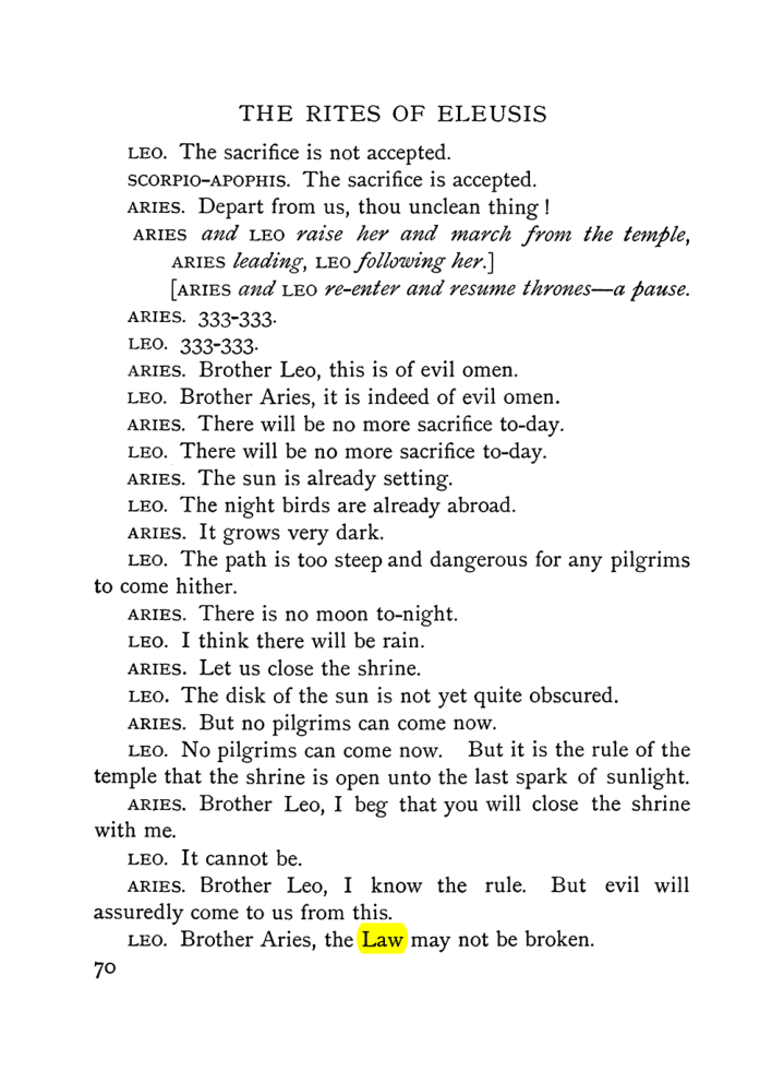 Original scan of The Equinox (Volume I, Number V), PDF page 248