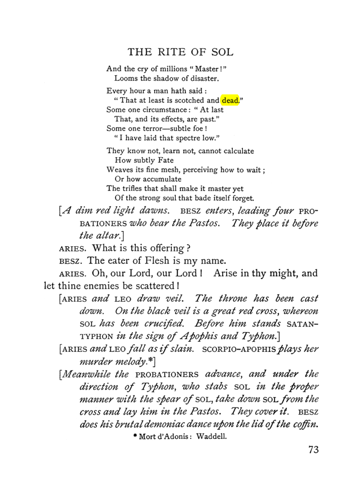Original scan of The Equinox (Volume I, Number V), PDF page 251