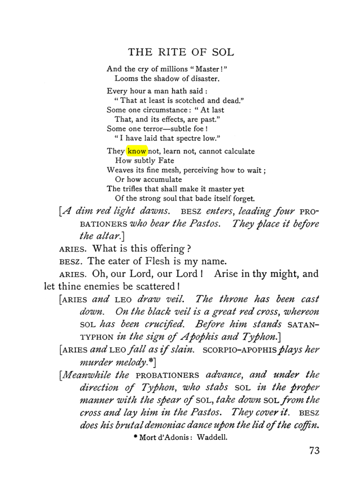 Original scan of The Equinox (Volume I, Number V), PDF page 251