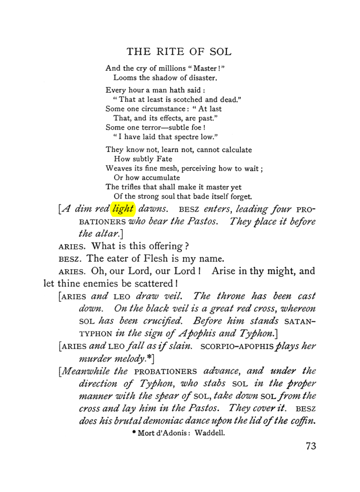 Original scan of The Equinox (Volume I, Number V), PDF page 251