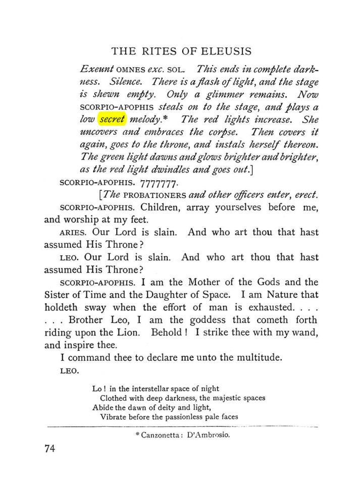 Original scan of The Equinox (Volume I, Number V), PDF page 252
