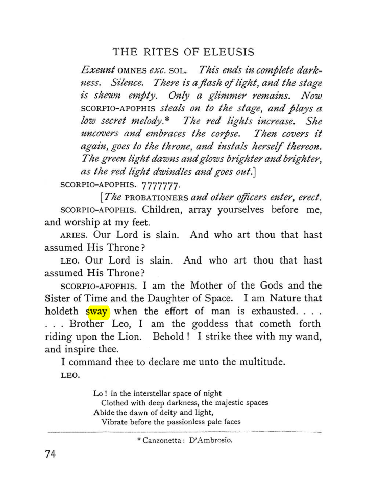 Original scan of The Equinox (Volume I, Number V), PDF page 252