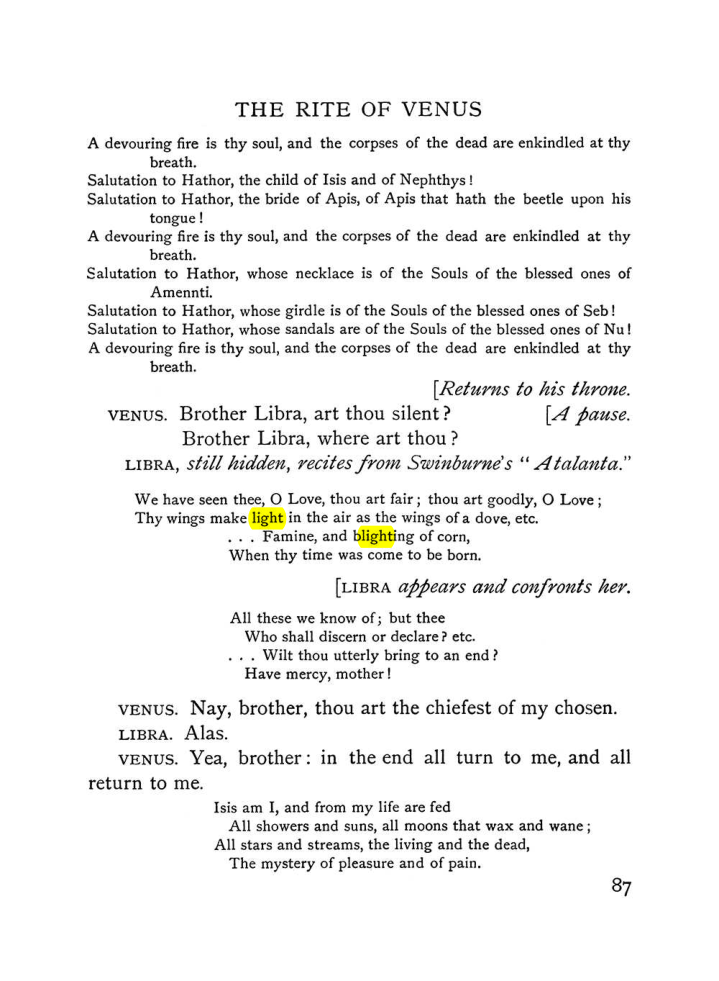 Original scan of The Equinox (Volume I, Number V), PDF page 265