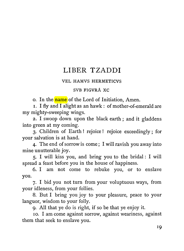 Original scan of The Equinox (Volume I, Number V), PDF page 27