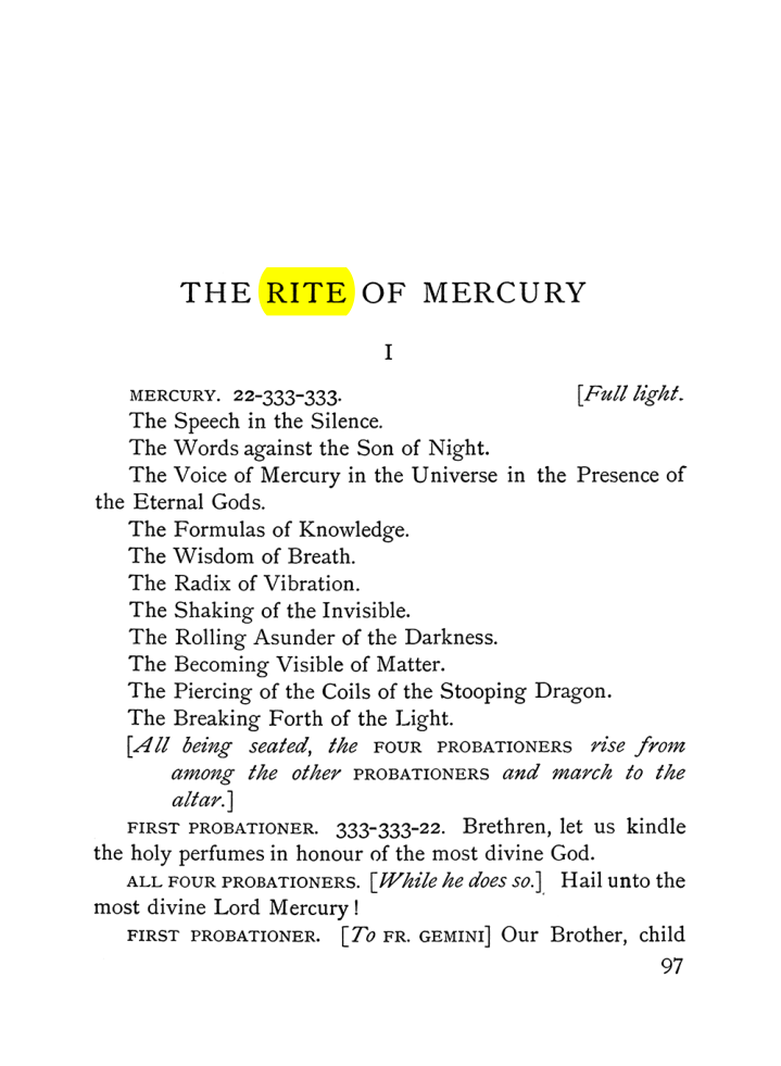 Original scan of The Equinox (Volume I, Number V), PDF page 275