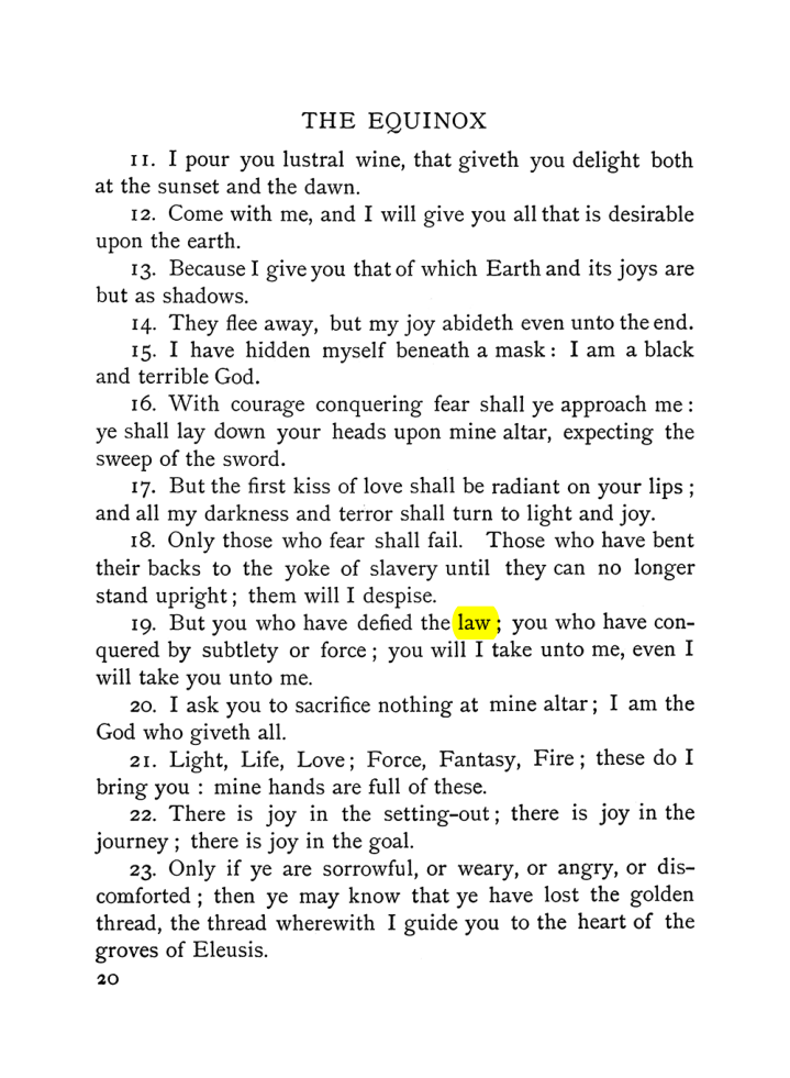 Original scan of The Equinox (Volume I, Number V), PDF page 28