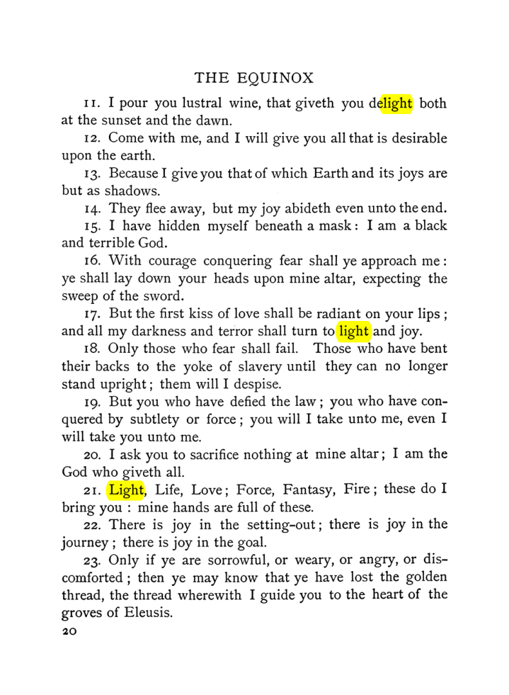Original scan of The Equinox (Volume I, Number V), PDF page 28