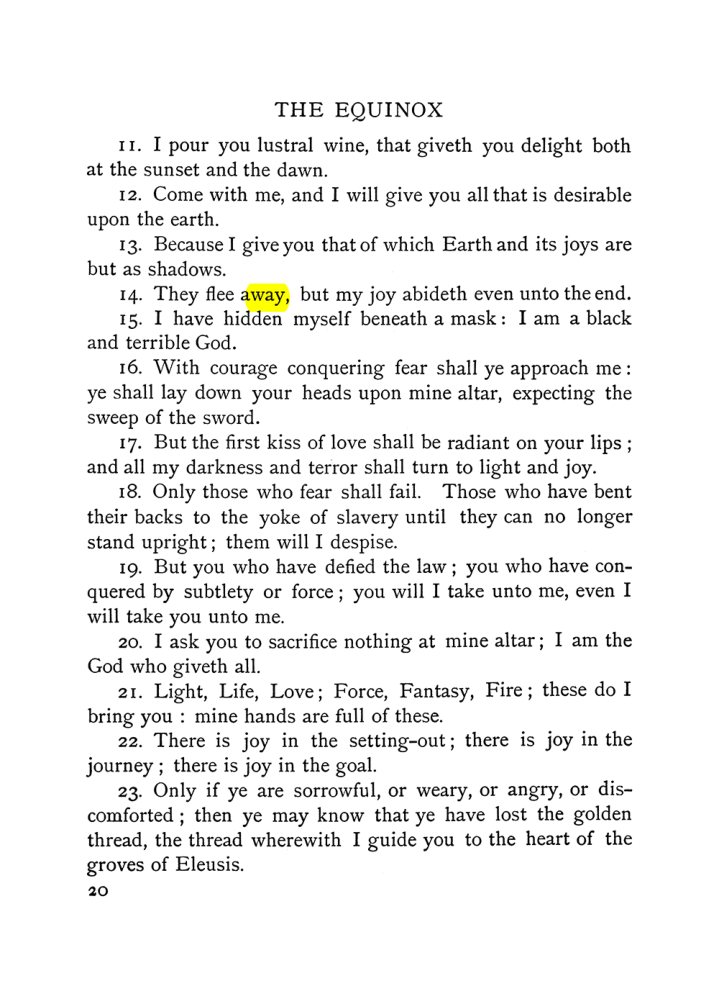 Original scan of The Equinox (Volume I, Number V), PDF page 28