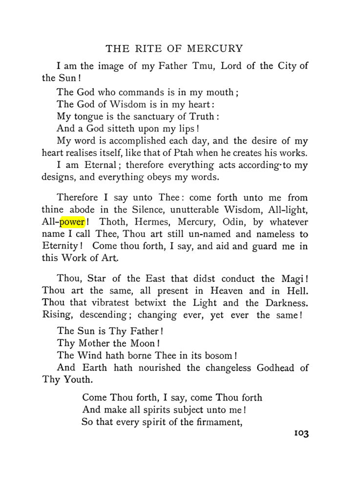 Original scan of The Equinox (Volume I, Number V), PDF page 281