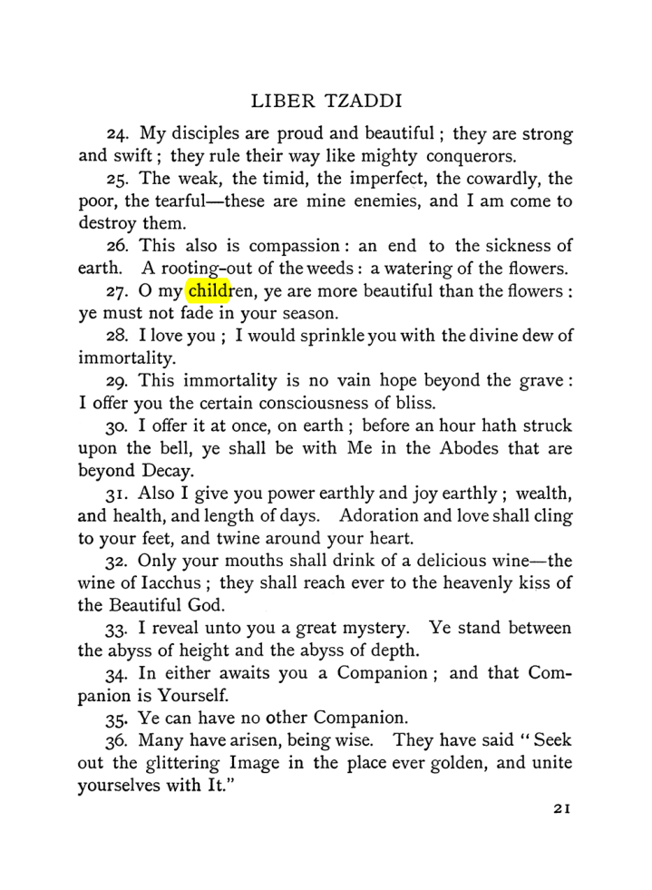 Original scan of The Equinox (Volume I, Number V), PDF page 29