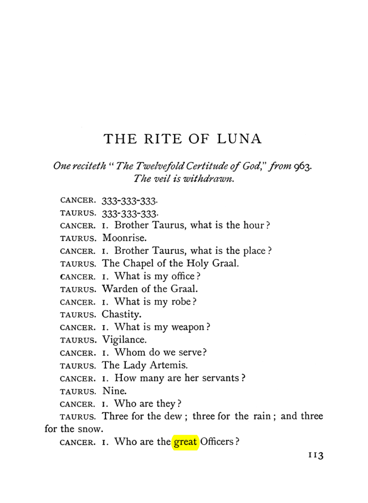 Original scan of The Equinox (Volume I, Number V), PDF page 291