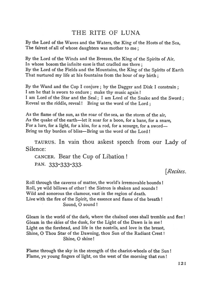 Original scan of The Equinox (Volume I, Number V), PDF page 299