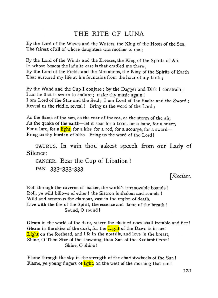 Original scan of The Equinox (Volume I, Number V), PDF page 299