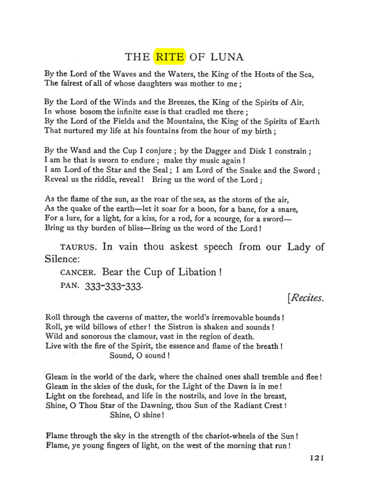 Original scan of The Equinox (Volume I, Number V), PDF page 299