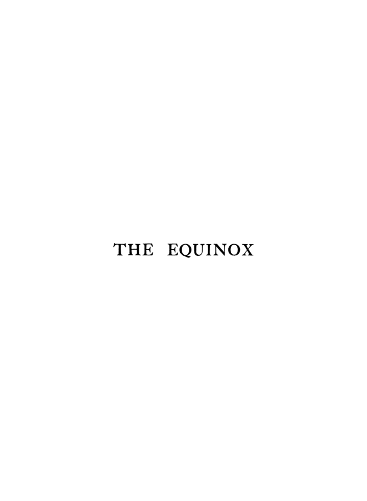 Original scan of The Equinox (Volume I, Number V), PDF page 3