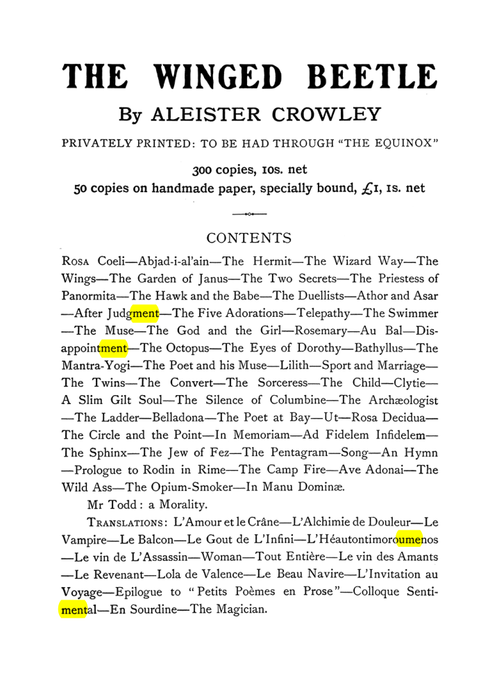 Original scan of The Equinox (Volume I, Number V), PDF page 303