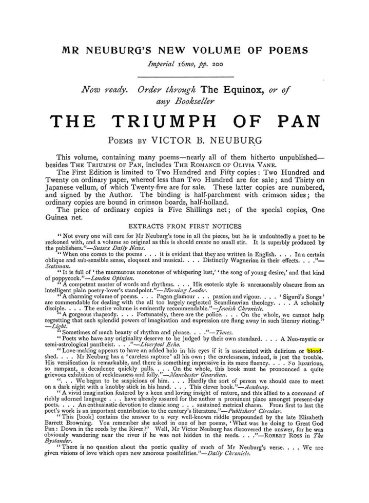 Original scan of The Equinox (Volume I, Number V), PDF page 304