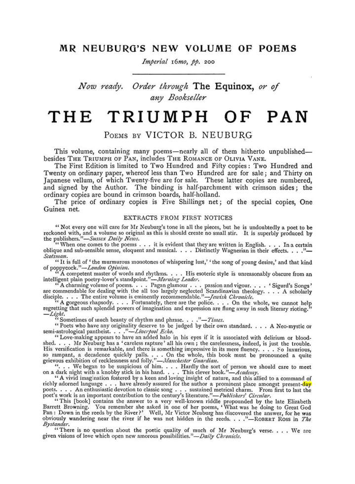 Original scan of The Equinox (Volume I, Number V), PDF page 304