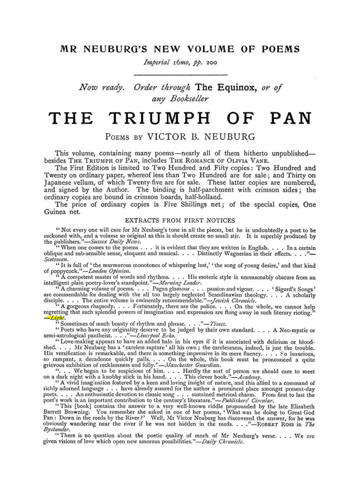 Original scan of The Equinox (Volume I, Number V), PDF page 304