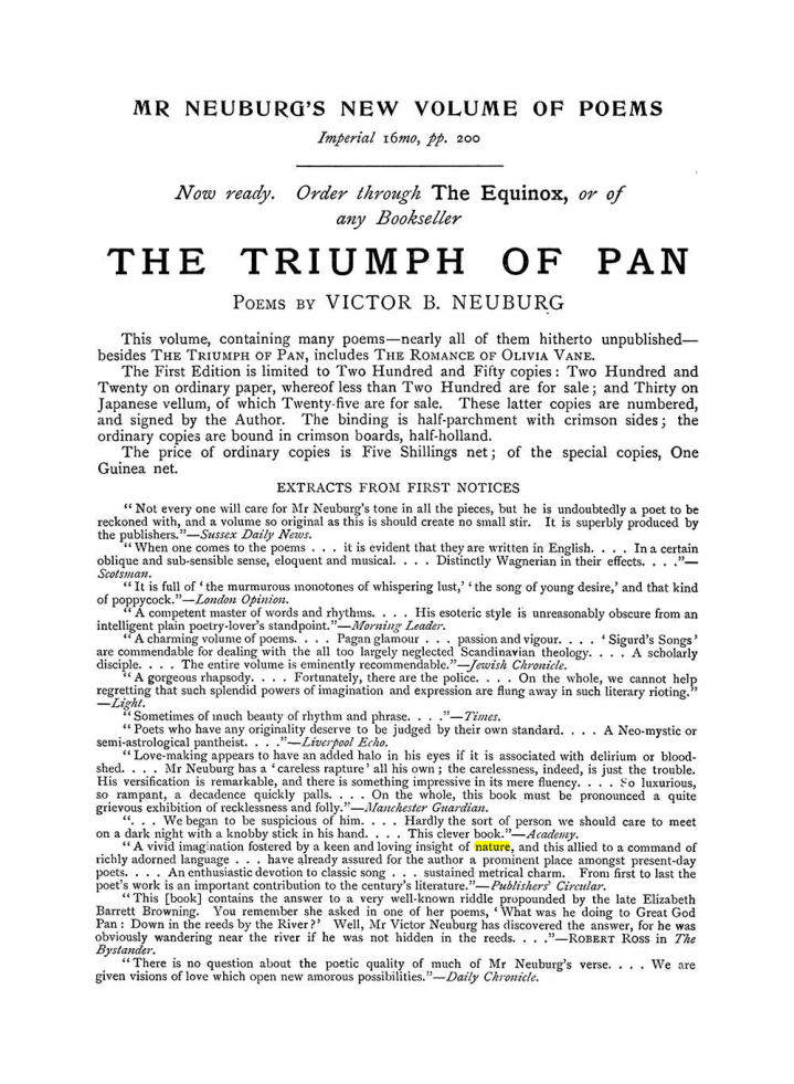 Original scan of The Equinox (Volume I, Number V), PDF page 304