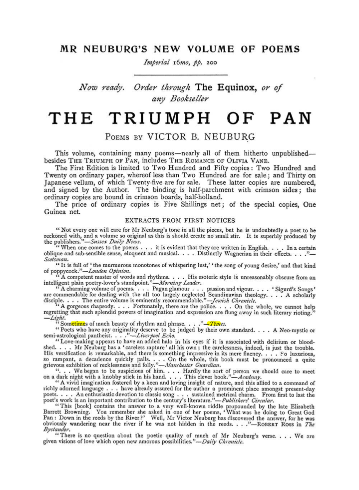 Original scan of The Equinox (Volume I, Number V), PDF page 304