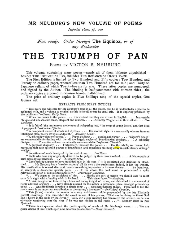 Original scan of The Equinox (Volume I, Number V), PDF page 304
