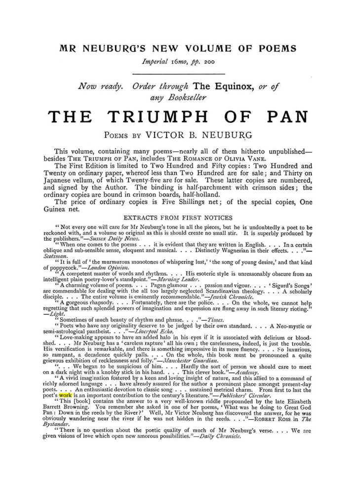 Original scan of The Equinox (Volume I, Number V), PDF page 304