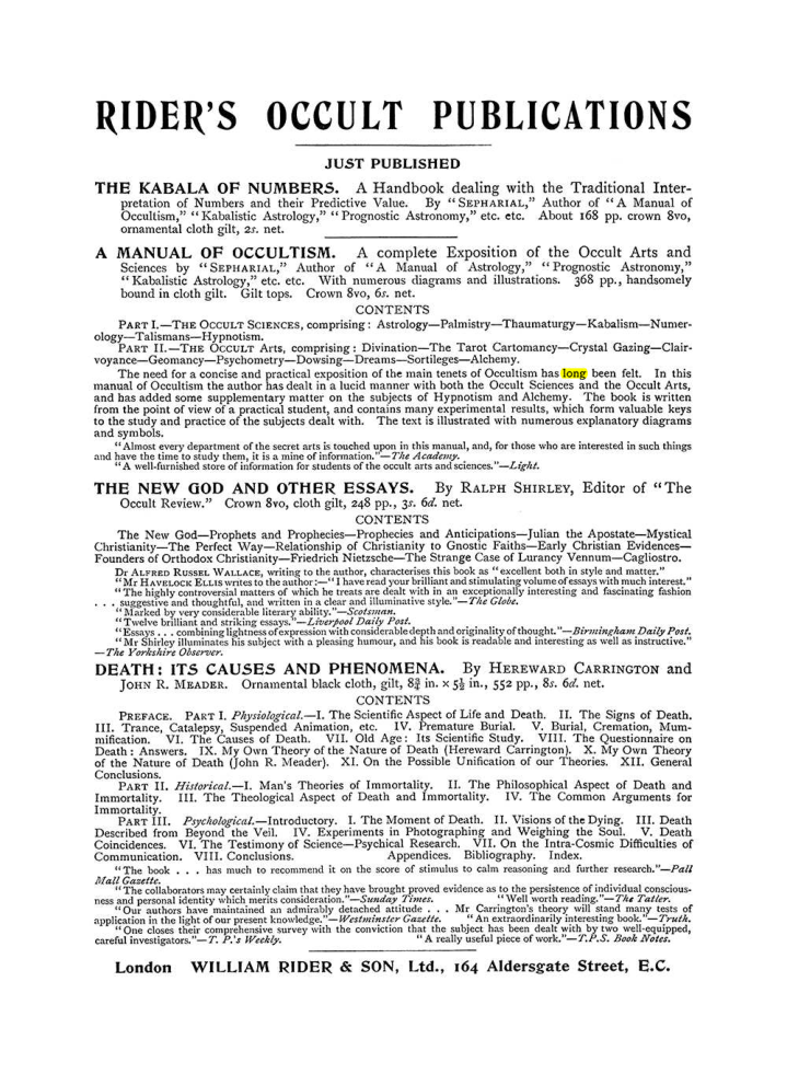 Original scan of The Equinox (Volume I, Number V), PDF page 305