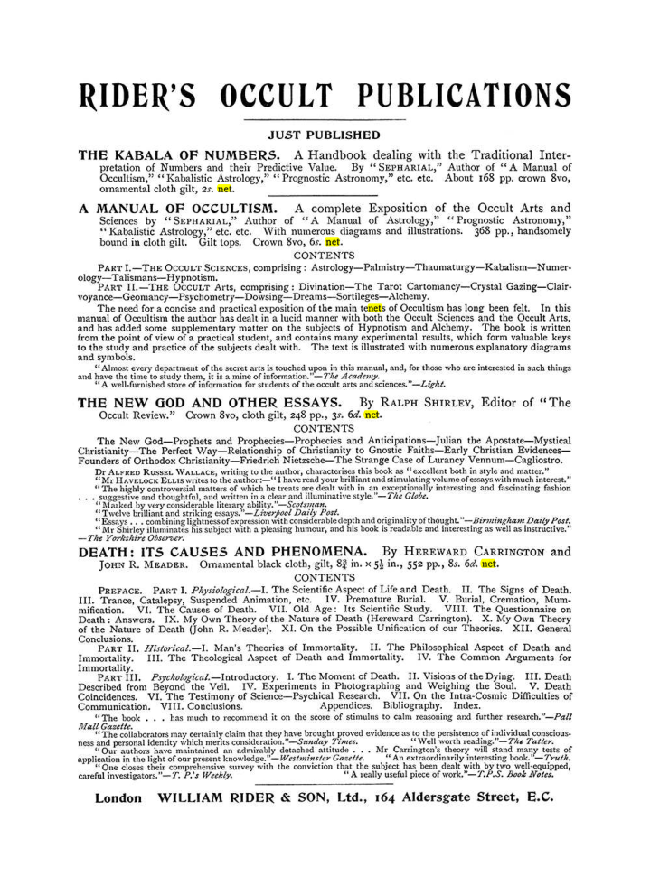 Original scan of The Equinox (Volume I, Number V), PDF page 305