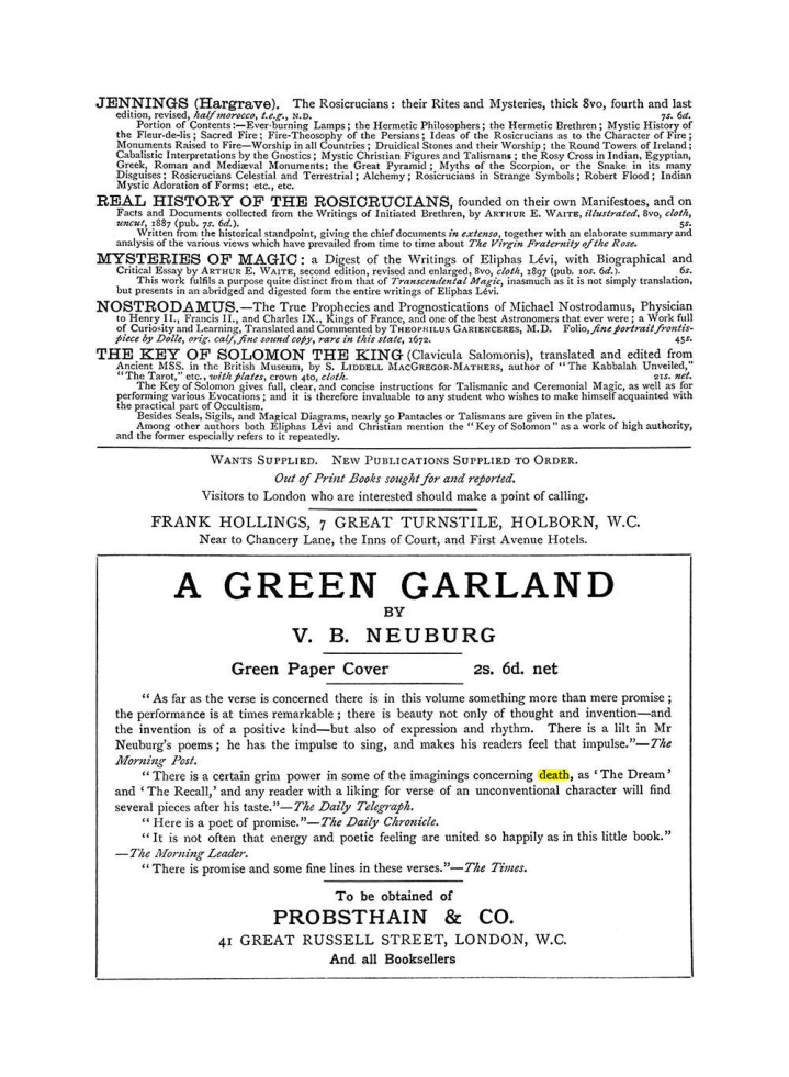 Original scan of The Equinox (Volume I, Number V), PDF page 309