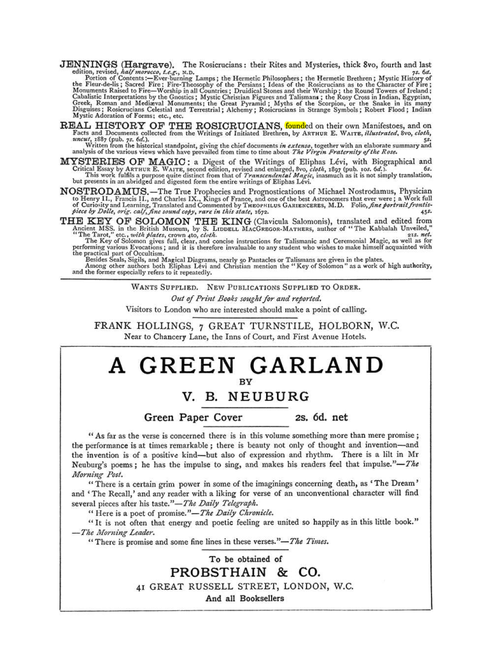 Original scan of The Equinox (Volume I, Number V), PDF page 309