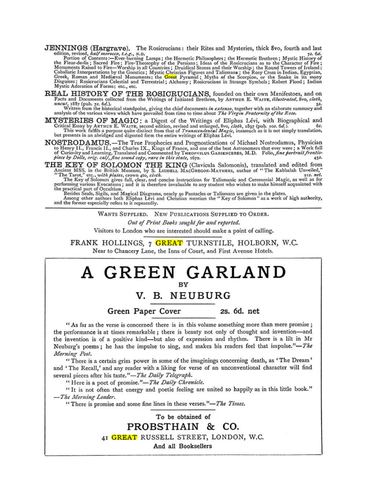 Original scan of The Equinox (Volume I, Number V), PDF page 309