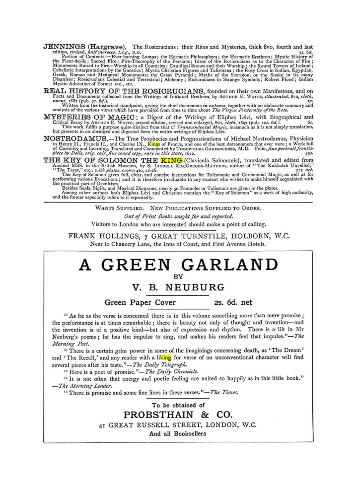 Original scan of The Equinox (Volume I, Number V), PDF page 309