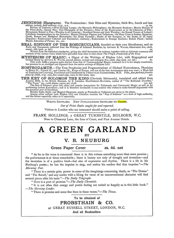 Original scan of The Equinox (Volume I, Number V), PDF page 309