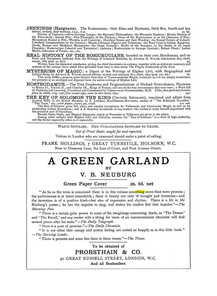 Original scan of The Equinox (Volume I, Number V), PDF page 309