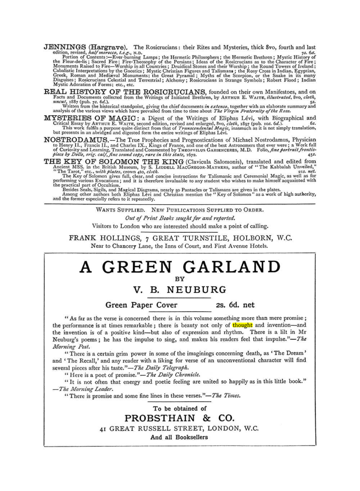 Original scan of The Equinox (Volume I, Number V), PDF page 309