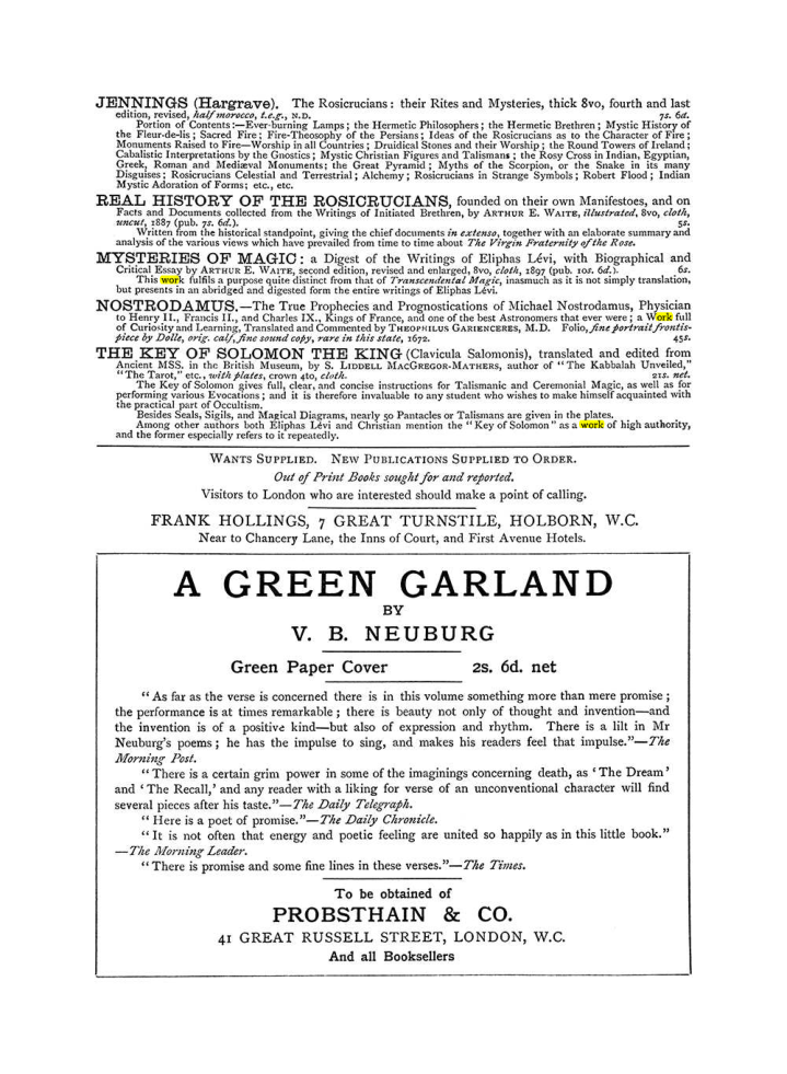 Original scan of The Equinox (Volume I, Number V), PDF page 309